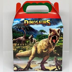10 ct. Pack - Dinosaurs Candy Boxes / Paq. 10 Cajas de Dinosaurios para Dulces